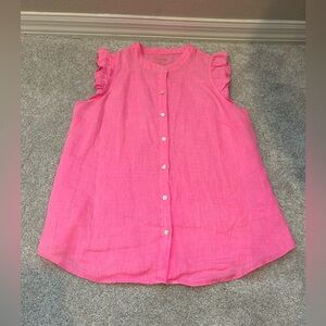 Lilly Pulitzer Briette Button Down top, size Small